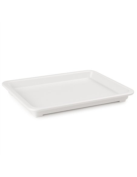 Professional Pizza Dough Storage Container, 453x325x42mm Polypropylene Box for High-Demand Kitchens