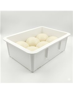 Professional Pizza Dough Storage Container, Polypropylene 452×324×160mm, Ideal for Busy Commercial Kitchens