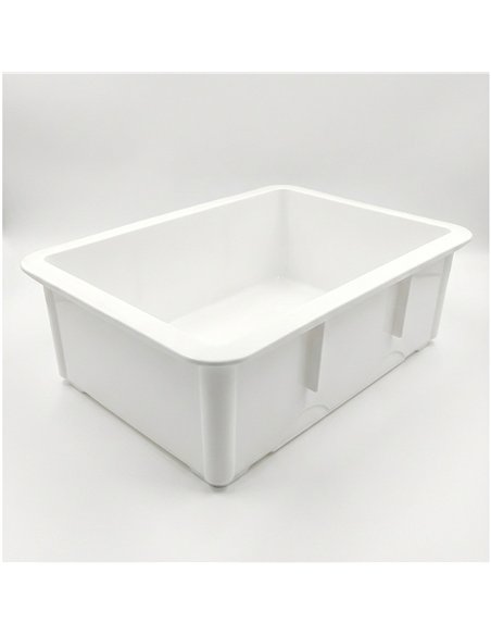 Professional Pizza Dough Storage Container, Polypropylene 452×324×160mm, Ideal for Busy Commercial Kitchens