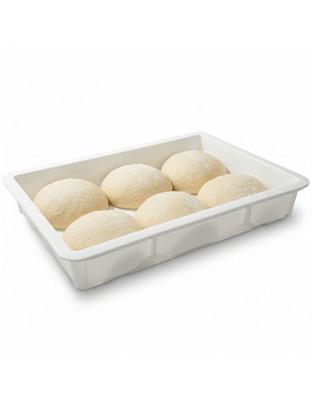 Professional Pizza Dough Box, 600x400x130mm Food Storage Containers for High-Demand Kitchens