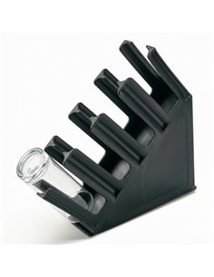 Professional Black Cup Holder for High-Demand Commercial Kitchens, Size 295x386x115mm