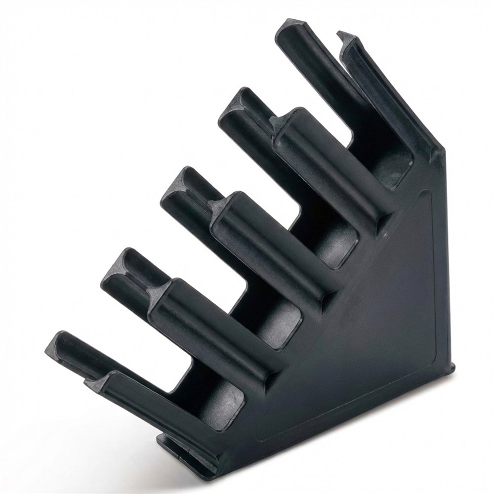 Professional Black Cup Holder for High-Demand Commercial Kitchens, Size 295x386x115mm