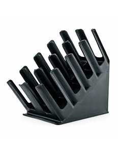 Professional Polypropylene Cup Holder for Busy Commercial Kitchens, Black, 470x220x450mm Dimensions 2