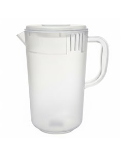 Professional 1.25L Clear Polycarbonate Jug for High-Demand Commercial Kitchens