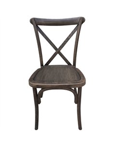 Resin Crossback Chair Dark Brown | Professional CS25AOX522 2