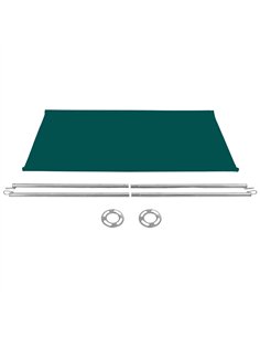 Green Canvas Barrier Panel Accessory 1430×700mm | Professional CS25BBPCB01G