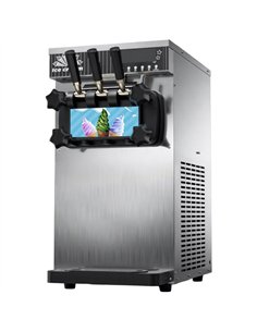 Commercial Countertop Soft Serve Ice Cream Machine 18-20L/H 1300W R290 Twin Flavour | Professional CS25ZBBQL128 2