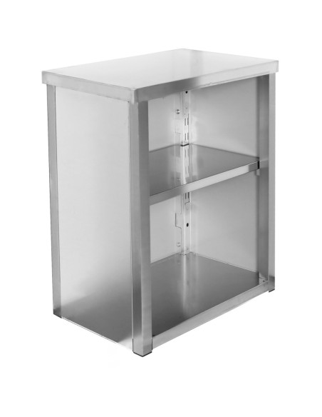 Professional Stainless Steel Wall Cabinet 800x400x800mm for Commercial Kitchens