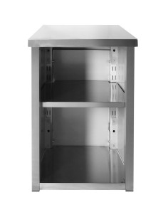 Professional Stainless Steel Wall Cabinet 800x400x800mm for Commercial Kitchens 2