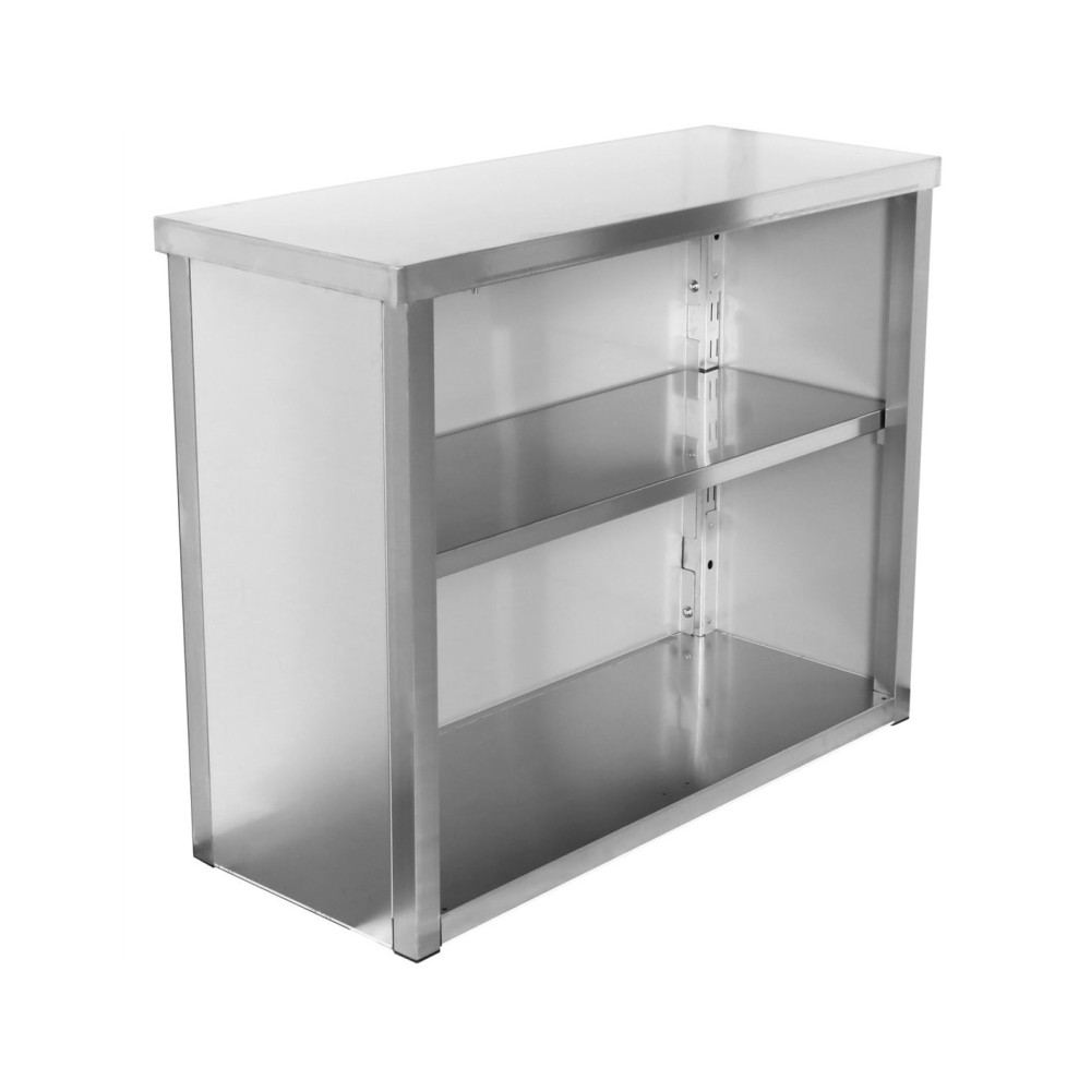Professional Stainless Steel Wall Cabinet 1000x400x800mm for Commercial Kitchens