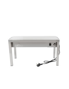 Professional Single Tier Heated Gantry with Heat Bridge 900×335×350mm for Commercial Kitchens