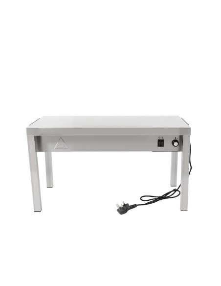 Professional Single Tier Heated Gantry with Heat Bridge 900×335×350mm for Commercial Kitchens