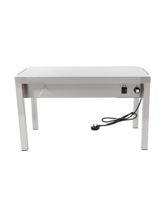 Professional Single Tier Heated Gantry with Heat Bridge 600×335×350mm for Commercial Kitchens