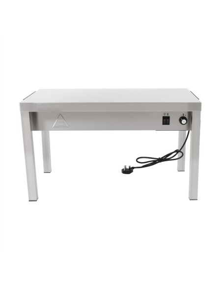 Professional Single Tier Heated Gantry with Heat Bridge 600×335×350mm for Commercial Kitchens