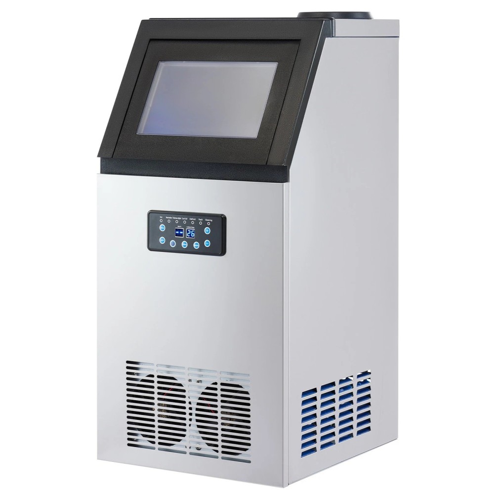Professional Sturdy Commercial Ice Cube Machine Under counter 60kg/24h For Commercial Kitchens