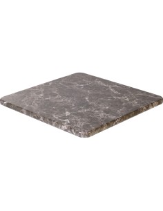 Seamless Square Table top Black Marble 30x30" | Stalwart DA-TT3030BLACKMARBLE