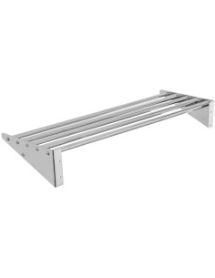 Tubular Wall shelf Stainless steel 1200x320x140mm | Stalwart WHRT120 2