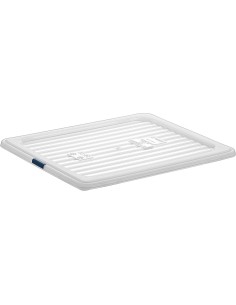 Polypropylene Gastronorm Pan Lid GN1/2 Clear | Stalwart DA-GNPPL12