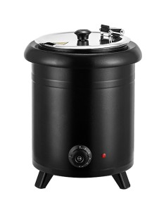 Commercial Soup kettle Black 10 litres | Stalwart DA-VICSWI10