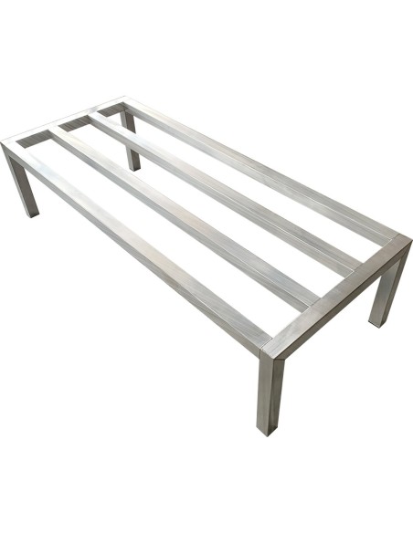 Commercial Aluminium Dunnage Rack 1219x508x305mm 750kg loading | Stalwart DA- DR12230