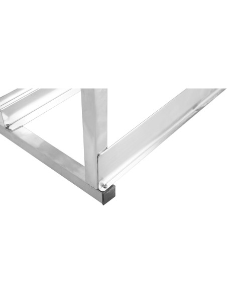 Dishwasher stand with 2 rack guides for dishwashers of Width 415-425mm & Depth 455-465mm | Stalwart DA-DWS02S