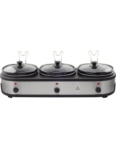 Ceramic Pot Slow Cooker 3x2.5 litres | DA-NSC325