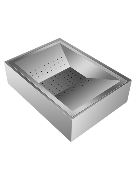 Table Top Chip Station Stainless Steel | DA-FFS01A