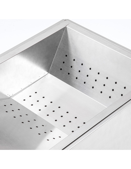 Table Top Chip Station Stainless Steel | DA-FFS01A