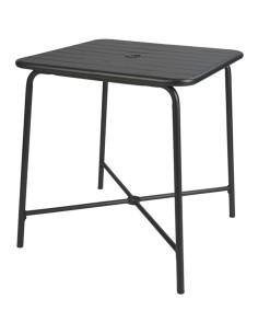 Bistro Table Steel Black 710x710mm Indoors | DA-GSHW1046B