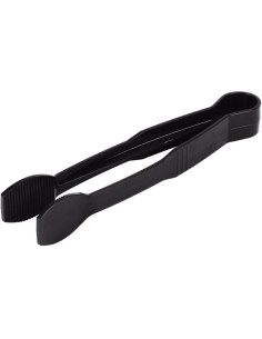 12&quot Catering Flat Buffet Tongs Black Polycarbonate| DA-FLATTONG12