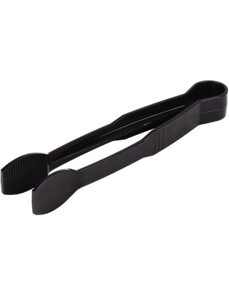 12&quot Catering Flat Buffet Tongs Black Polycarbonate| DA-FLATTONG12