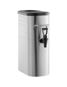 Commercial Stainless Steel Hot &amp Cold Beverage Dispenser 11.5 litres | Stalwart DA- CFTD3GS