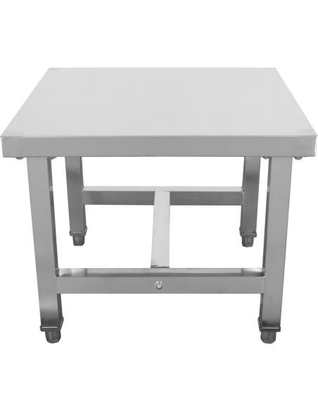 Commercial Equipment Stand / Low Height Table Stainless Steel 500x500x400mm | Stalwart DA-WHPS5050