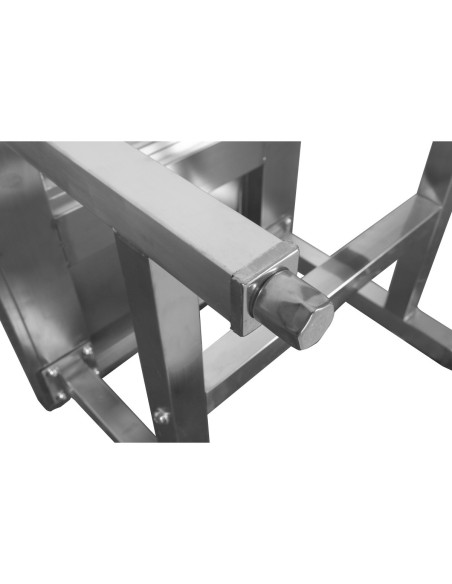 Commercial Equipment Stand / Low Height Table Stainless Steel 500x500x400mm | Stalwart DA-WHPS5050