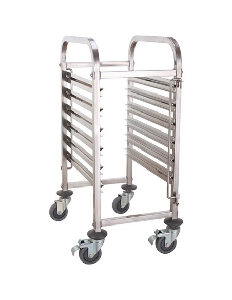 Economic Design Rack Trolley for 660x460mm Sheet Pan 6-Tier | Stalwart DA-ERT7506