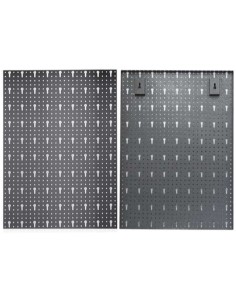 4pcs Perforated Hook Panel/Pegboard Grey | Stalwart DA-HP01