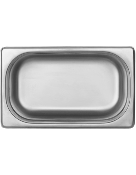 Stainless steel Gastronorm Pan GN1/4 Depth 40mm | Stalwart DA-PH402