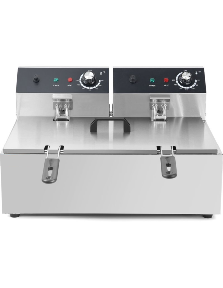 Commercial Fryer Single Electric 12 litre 5kW Countertop | DA-HEF83A