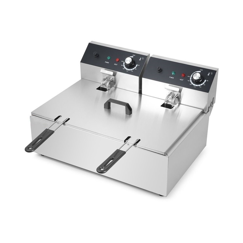 Commercial Fryer Single Electric 12 litre 5kW Countertop | DA-HEF83A