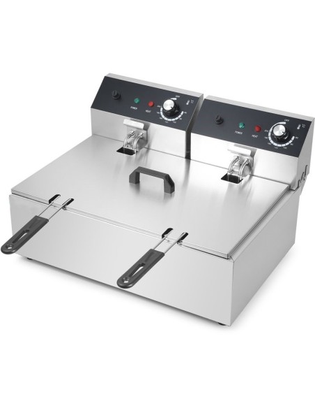 Commercial Fryer Single Electric 12 litre 5kW Countertop | DA-HEF83A