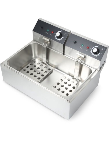 Commercial Fryer Single Electric 12 litre 5kW Countertop | DA-HEF83A