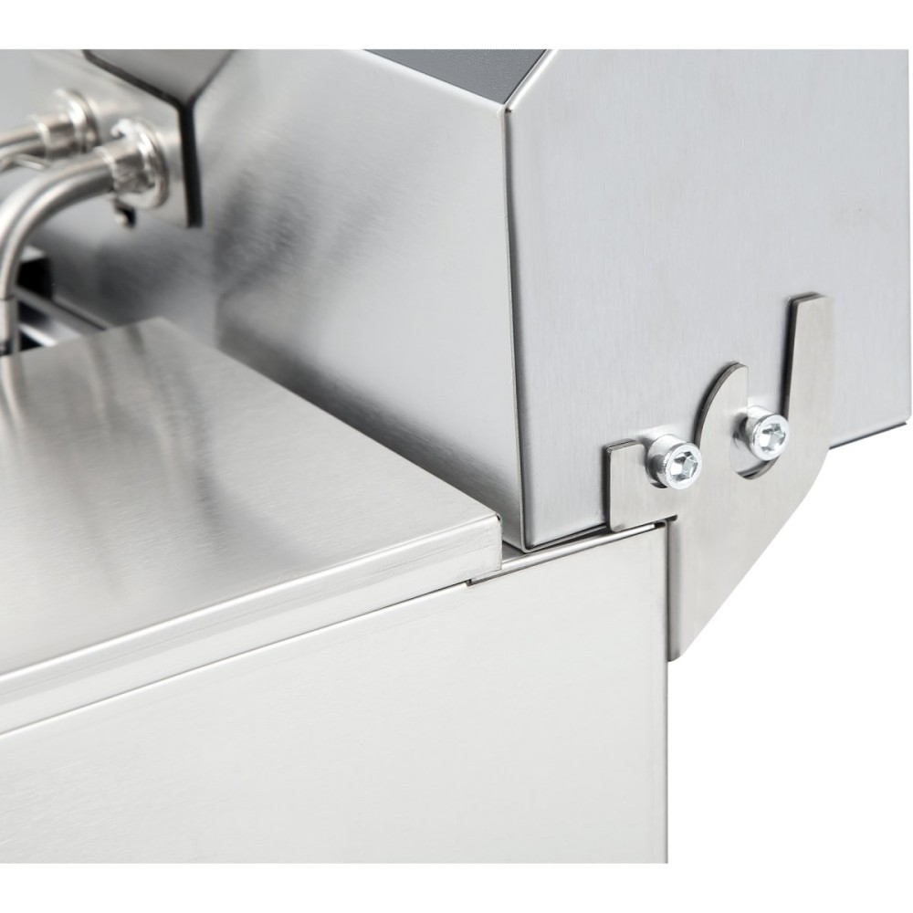 Commercial Fryer Double Electric 2x10 litre 5kW Countertop | Stalwart DA-HEF82