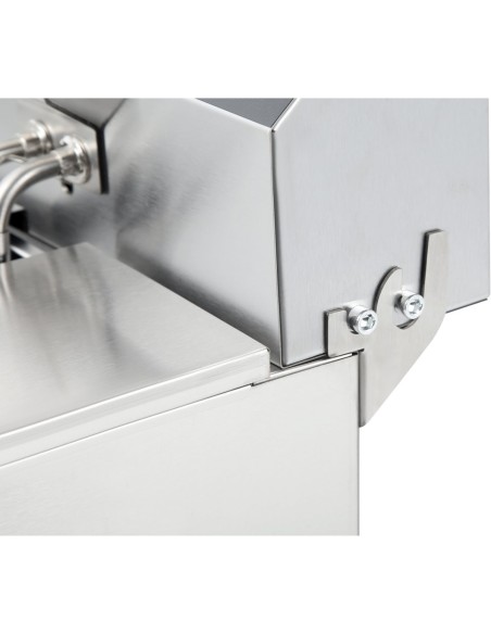 Commercial Fryer Double Electric 2x10 litre 5kW Countertop | Stalwart DA-HEF82