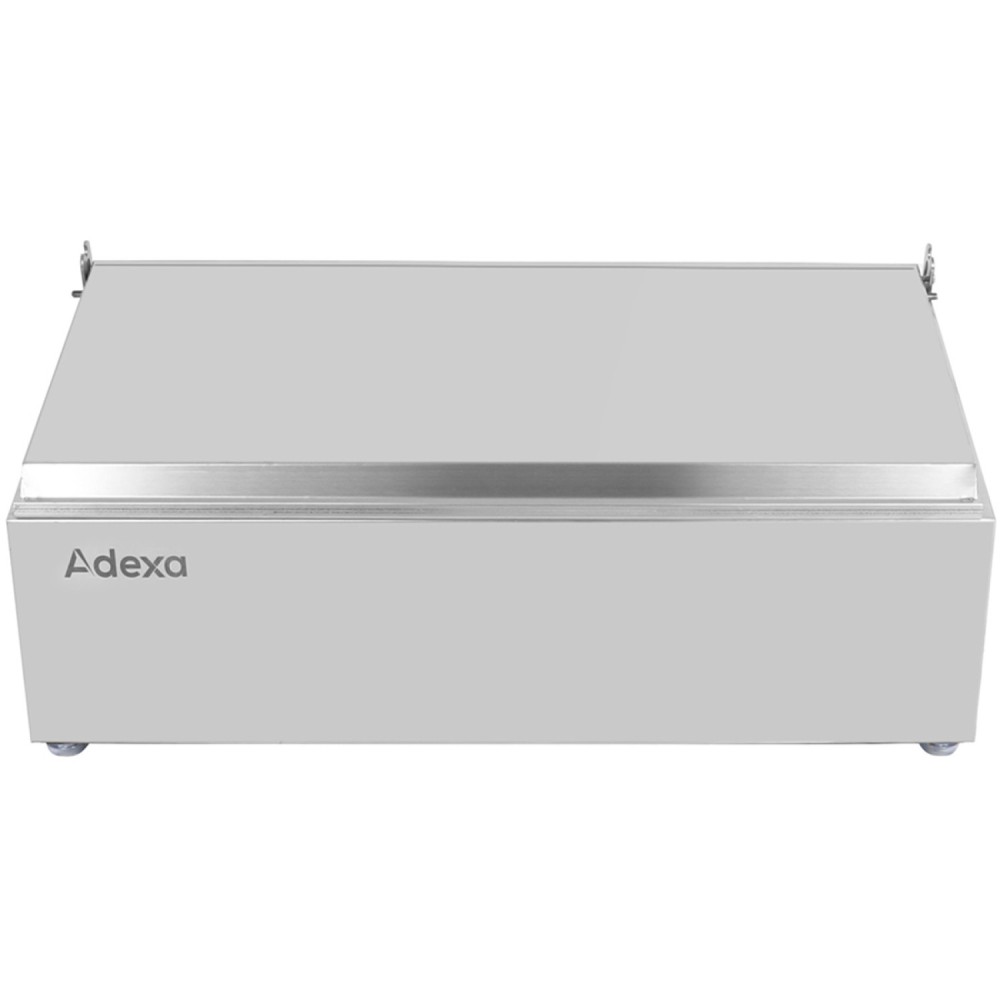 Commercial Condiment Holder with lid including 3xGN1/6-100mm containers Stainless steel | Stalwart DA-CHD03AFL
