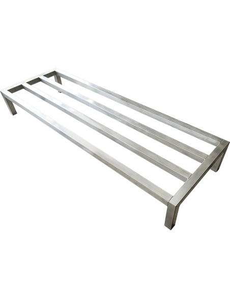 Commercial Aluminium Dunnage Rack 1524x508x203mm 750kg loading | Stalwart DA- DR15220