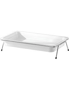 Ceramic Diplay stand GN1/1 Stainless steel Rack | Stalwart DA-DT66003