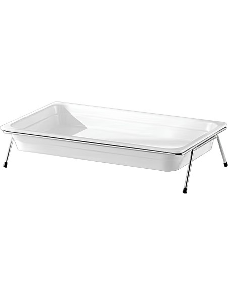 Ceramic Diplay stand GN1/1 Stainless steel Rack | Stalwart DA-DT66003
