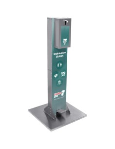 No-contact Disinfection Stand Stainless steel Height 1125mm | DA-AYK001