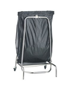 Professional Sack Holder Trolley with Castors & Pedal Closed mouth | DA-STBH01