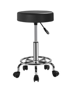 2pcs Black Height Adjustable Swivel Stool | Stalwart DA-WW115